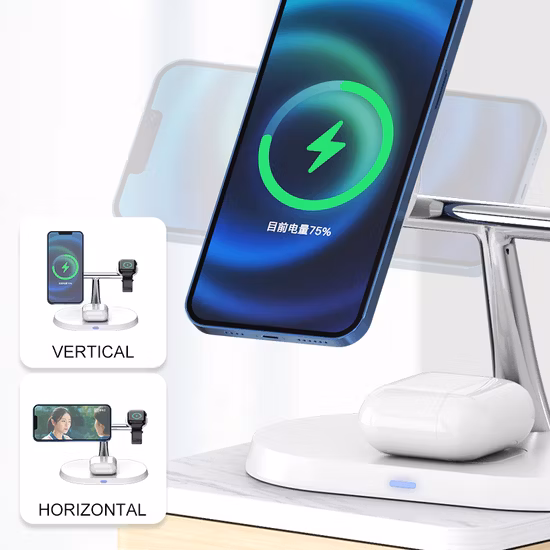 Telescopic Retractable Flexible 3 in 1 Fast Charging Cable USB2.0 to Type-C&Android&Lightning Mobile Phone Cable